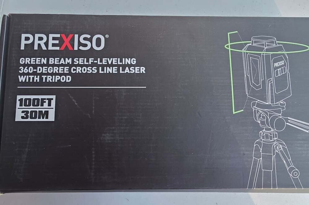 Prexiso Green Beam Cross Line Laser PLC360SGA